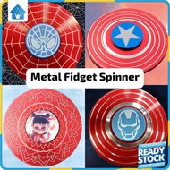 New 2025 Hero Metal Fidget Spinner Spiner pemutar mainan Colorful Toys Gasing Tangan Budak Toy