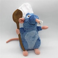 Cute Disney Mouse Anime Ratatouille Remy Bread Hat Plushie Stuffed Animals Plush Toys Kawaii Lovely
