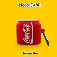 【High quality】For Hoco EW41 Case Earphone Case Summer Style Cartoon Soft Silicone Casing