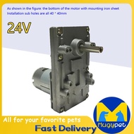 Metal Gear Motor 24V 90RPM DC High Torque Electric DC Worm Gear Box Motor Speed Reducer Motor