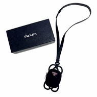 Prada 三角牌 彈性 電話掛頸繩 配上 airpod 套