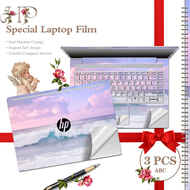 Pre-cut Laptop Sticker Sea Cover Laptop Skin PVC Breathable for HP Laptop 14s-cf 14s-dk 14-am 14-bs 