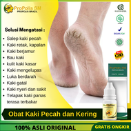 Obat Kaki Pecah dan Kering dgn PROPOLIS SM 100% ALAMI - Obat Salep kaki pecah pecah kaki berjamur ka