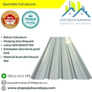 Spandek Atap Galvalum gelombang 5