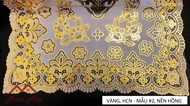 [HCM] 60x120cm Khăn trải bàn hoa văn dập nổi sang trọng loại TRUNG - A002