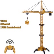 128CM Simulation 2.4Ghz 6CH RC Crane Tower Engineering Vehicle With Lighting & Sound Construction To