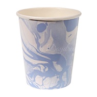 Marble Cups (Set of 8) – Blue