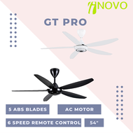 Inovo 54" Kipas Siling Ceiling Fan 5 Blades With Remote Control GT Pro