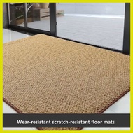 New User Promo Modern big Buri mat carpet Anti-Slip Floor Mat abaca rug Welcome door Mat Anti-Slip