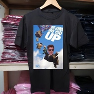T-shirt MOVIE UP NEVER GIVE YOU UP