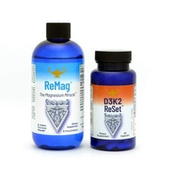 RnA ReSet - ReMag D3K2 Reset Bundle, Liquid Magnesium and Vitamin D Capsules