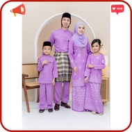 [BEST DFFER ] PURPLE LILAC  SET SEDONDON FAMILY | COUPLE | TUNANG | KURUNG MODEN SONGKET TABUR ❤️ BA