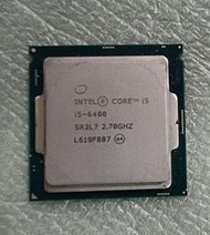 中古- Intel i5-6400 處理器_S1151 / 1151腳位_有測圖才真相_(2.7GHz/6M/4核心)