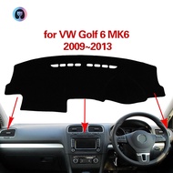 for Volkswagen VW Golf 6 MK6 2009 2010 2011 2012 2013  Car Accessories Sun Protection Car dashboard 