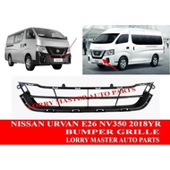NISSAN URVAN E26 NV350 BUMPER GRILLE