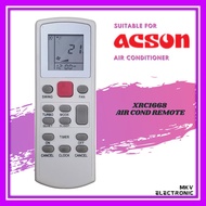 Acson Aircond Remote Control for Acson Air Cond Air Conditioner Remote Control [XRC1668]