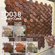 TERMURAH PREMIUM 3D MOSAIC PANEL PVC / WALLPANEL WALL PANEL | COD