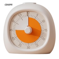 CEASIF6 Visual Timer, Plastic 60 Minute Countdown Timer, Useful Focus Aid Silent Study Timer Classro