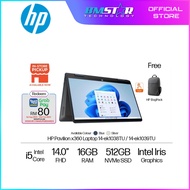 HP Pavilion X360 14-ek1038TU/ek1039TU (i5-1335U/16G/512GSSD/14"FHD Touch/OFF H&S/W11/2YR) Blue/Silve