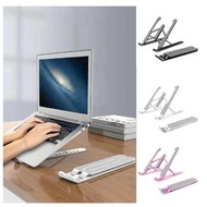 🇲🇾 Aluminum Laptop Stand For Laptop Stand Portable Foldable Stand Laptop Holder