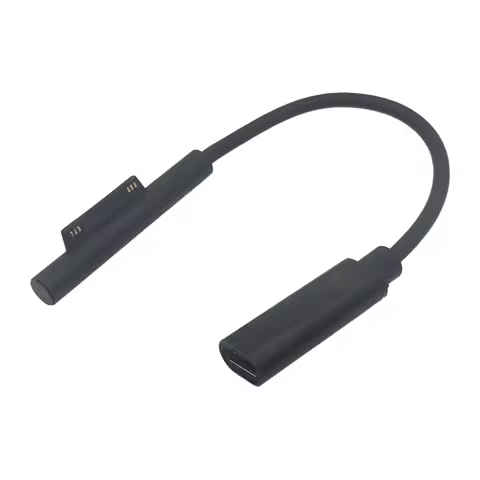 for Surface Connect to Type C PD Fast Charging Cable, 15V 3A 45W Compatible for Surface Pro 8/7/6/5/