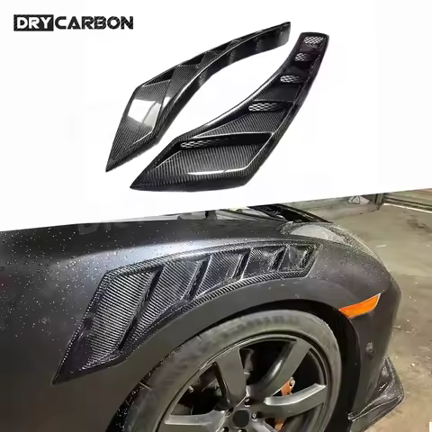 Front Fender Air Vent Trim Spoiler Body Kits Car Accessories for Nissan GTR R35 350Z 370Z Z33 Z34 20