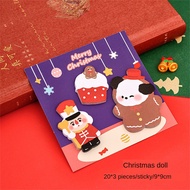 2025 Christmas Calendar New Years Table Desk Calendar Decorative Mini Cute Cartoon Planner Calendar 