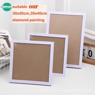 Picture Frame for Diamond painting Portrait or Landscape 30x30cm/30x40cm Wall Home Decoration XP33
