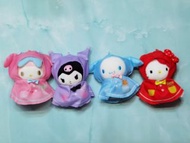 Sanrio公仔＋雨衣 hello kitty melody cinnamoroll kuromi