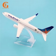 Brazil VARIG  Boeing 737 Aircraft Model B737 Diecast Metal Plane Airplane Aviation Decoration Toy