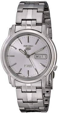 นาฬิกาข้อมือผู้ชาย SEIKO 5 Automatic  SNKE49K SNKE53K SNKL41K SNKL45K SNK369K SNK375K SNK361K SNKK65K SNKK71K SNKK17K ขนาดตัวเรือน 38 มม. ตัวเรือน สายStainless steel สีเงิน