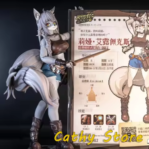 In Stock 1/12 Ladotoys Era-001 Liya-Alopex Fix Ver. Model Toys Collectible Fox Beautiful Girl Model 