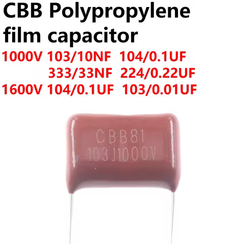 50/20/10pcs capacitor CBB 1000v 1600v 2000v 105 684 103 104 474 473 305 106 475 223 335 155 224 255 