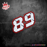 For 2025 motogp 89 Jorge Martin motorcycle Decals Reflective Waterproof Stickers 01