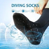 Tim- 1 Pair Of 3mm Swimming Thermal Diving Socks, Non-Slip, Waterproof Diving Socks, Beach Socks