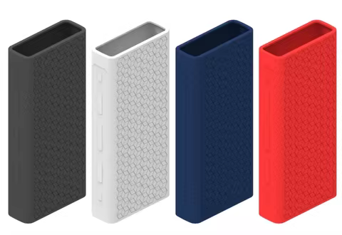 Silicone case For Xiaomi Power bank 20000mAh 3 PLM18ZM 18W 2-Way Quick Charging USB C Portable 20000