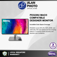 BenQ PD3220U｜32-inch 4K UHD P3 Thunderbolt 3 Mac® Compatible Designer Monitor | BenQ Singapore Warranty