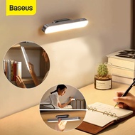 Baseus แขวนแม่เหล็กไฟกลางคืน LED แบบชาร์จไฟได้ stepless ไฟกลางคืนหรี่แสงได้ตู้ตู้เสื้อผ้าโคมไฟตั้งโต๊ะบ้านตู้ห้องอ่านหนังสือไฟ โคมไฟตั้งโต๊ะ Led แบบแขวน สําหรับติดตู้เสื้อผ้า