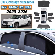 For BMW IX1 U11 2023-2026 Car Sun Visor Windows Sunshade Side Windows Mesh Sun Shade Privacy Curtain