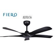 Fiero ALVIA 56" Premium DC Motor 24 Speed ceiling Fan with remote control