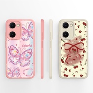 Casing For Vivo Y04 Y04S Y03 Y03T 4G Case Camera Protection Soft Silicone Pretty Bow Back Cover For 