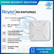 Ruijie Reyee RG-RAP2200(E) Access Point Wi-Fi 5 AC1300 Ceiling Mount 1267Mbps Dual-Radio MU-MIMO