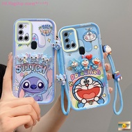 Case Samsung A21S A217F Cute Comic Cartoon TPU Soft Silicone Phone Case X1
