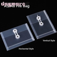 DAGMARC File Folder, A5/A6 Plastic File Bag, Thickened Waterproof Transparent Card Paper File Holder