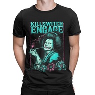 Killswitch Engage Band graphic Men's 100% Cotton Round-Neck Short-Sleeve T-Shirt