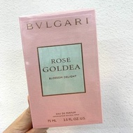 75ml  Bvlgari歡沁玫瑰金樣香女性濃香水，