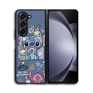 Casing softcase hardcase stitch samsung z fold 6/ zfold 7/z fold 5/z fold 4/z fold 3/z flip 7/z flip