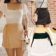 Willow Wrap Plain Skort (short+skirt)