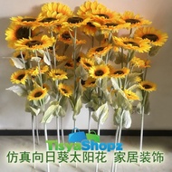 Sunflower Jumbo Bunga Matahari Besar Artificial Plastik Tanpa Pot