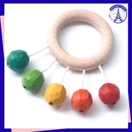 Sunshine Rattle / Awarded Good Toy in Japan (Wooden Toy for Babies, Teether, Rattle) Wooden Toy, Edu